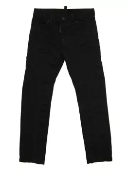 Dsquared2 прямые джинсы, черный