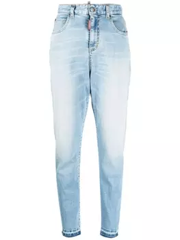 Dsquared2 прямые джинсы, синий