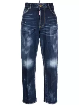 Dsquared2 прямые джинсы, синий