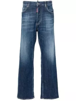 DSQUARED2 прямые джинсы, синий