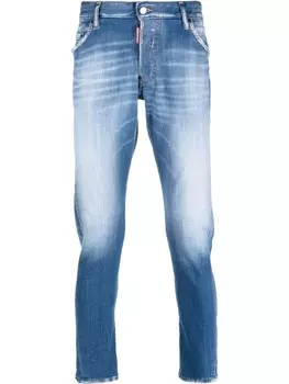 DSQUARED2 прямые джинсы, синий
