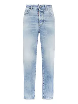DSQUARED2 прямые джинсы, синий