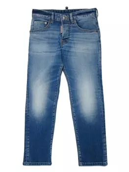 Dsquared2 прямые джинсы Stanislav, синий