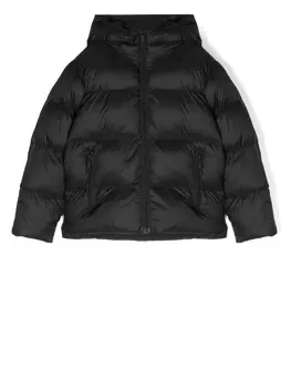 Dsquared2 пуховик с логотипом, черный