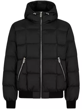 Dsquared2 quilted puffer jacket, черный