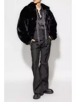 Dsquared2 расклешенные брюки с логотипом DSQUARED2, черный