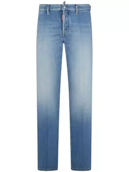 Dsquared2 расклешенные джинсы средней посадки, синий