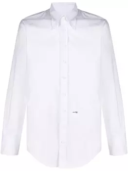 Dsquared2 рубашка на пуговицах, белый