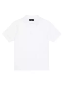 Dsquared2 рубашка поло с логотипом, белый