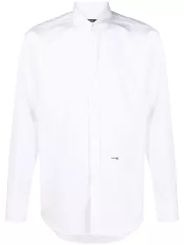 Dsquared2 рубашка с логотипом, белый