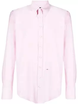 Dsquared2 рубашка с логотипом, розовый