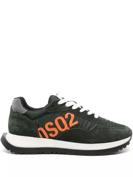 Dsquared2 рюкзак Running с логотипом, зеленый