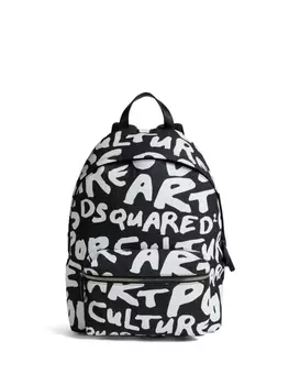 Dsquared2 рюкзак с логотипом, черный