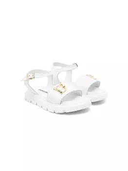 Dsquared2 сандалии с логотипом, белый