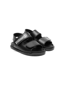 Dsquared2 сандалии с логотипом, черный