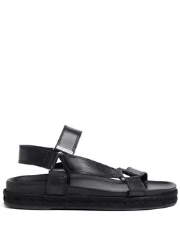 DSQUARED2 сандалии с логотипом, черный