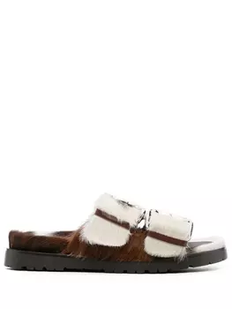 Dsquared2 сандалии с пряжками, белый