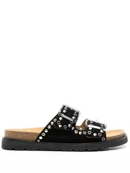 Dsquared2 сандалии с пряжками, черный