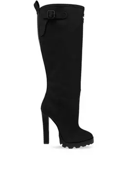 DSQUARED2 сапоги с логотипом, черный