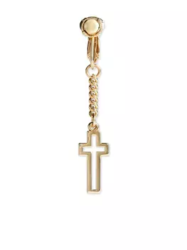 DSQUARED2 серьга с подвеской, золотой
