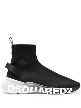 Dsquared2 сетчатые кроссовки Fly, черный