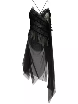 DSQUARED2 шелковая блузка, черный