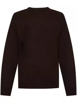 DSQUARED2 шерстяной джемпер, коричневый