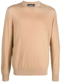 Dsquared2 шерстяной свитер, нейтральный цвет