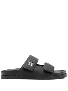 Dsquared2 шлепанцы из коллаборации с Ibrahimovi, черный