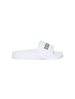 Dsquared2 шлепанцы с логотипом, белый
