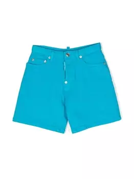 Dsquared2 шорты с карманами, синий