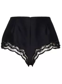 DSQUARED2 шорты с кружевом, черный