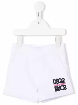Dsquared2 шорты с логотипом, белый