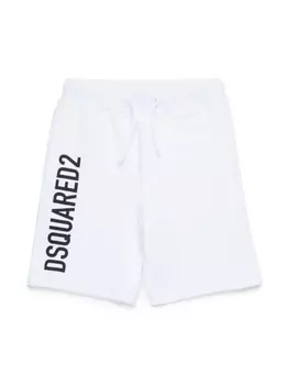 Dsquared2 шорты с логотипом, белый