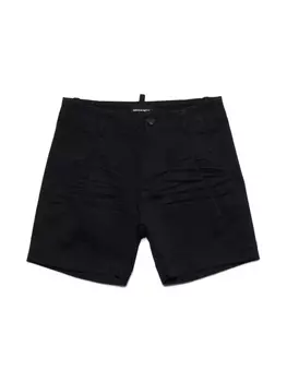 Dsquared2 шорты с логотипом, черный