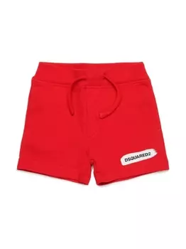 Dsquared2 шорты с логотипом, красный