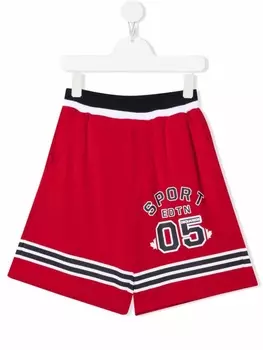 Dsquared2 шорты с принтом Sport, красный