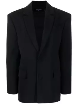 Dsquared2 single-breasted blazer, черный