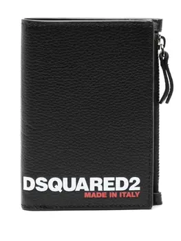 Dsquared2 складной кошелек, черный