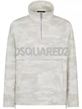 Dsquared2 спортивная куртка с камуфляжным принтом DSQUARED2, серый