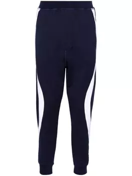 Dsquared2 спортивные брюки Dean с контрастной отделкой, синий