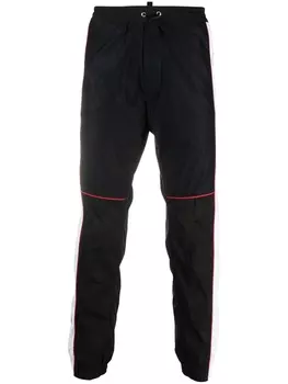 Dsquared2 спортивные брюки прямого кроя, черный
