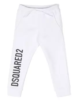 Dsquared2 спортивные брюки с логотипом, белый