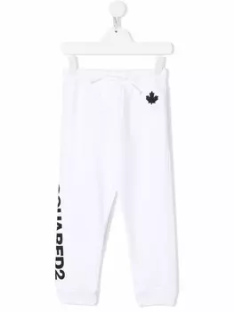 Dsquared2 спортивные брюки с логотипом, белый