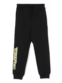 Dsquared2 спортивные брюки с логотипом, черный