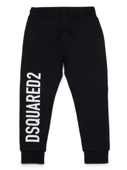 Dsquared2 спортивные брюки с логотипом, черный