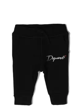 Dsquared2 спортивные брюки с логотипом, черный