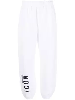 Dsquared2 спортивные брюки с логотипом Icon, белый