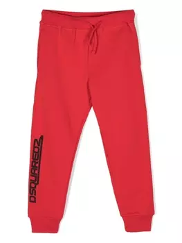 Dsquared2 спортивные брюки с логотипом, красный