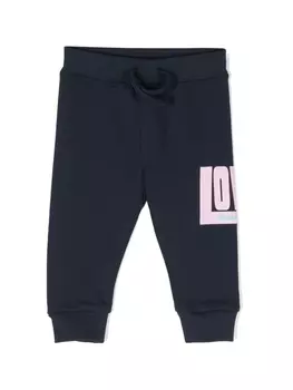 Dsquared2 спортивные брюки с логотипом, синий